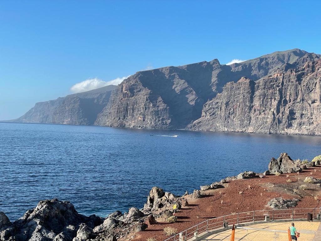 Los Gigantes Amazing Sea View Wifi Pool Parking Acantilado de los Gigantes Exterior photo