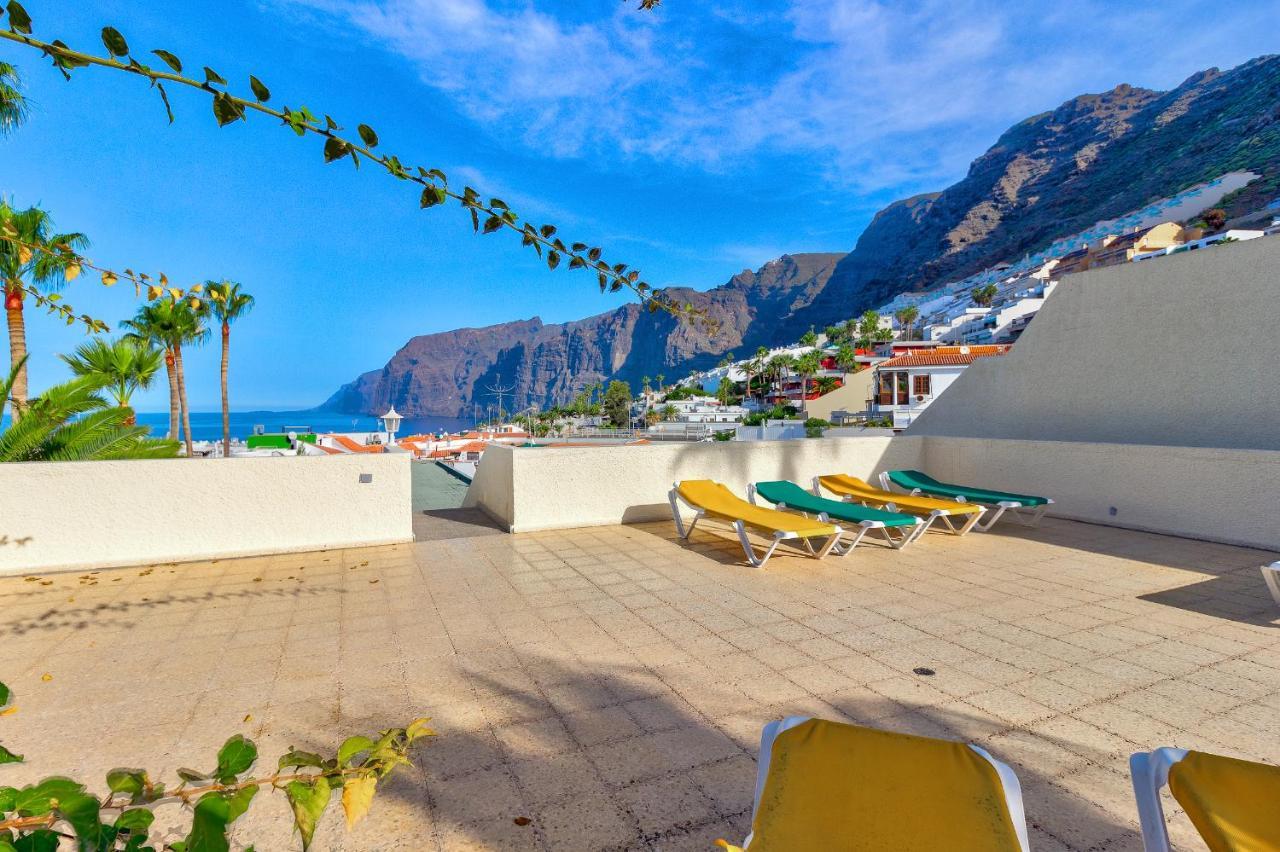 Los Gigantes Amazing Sea View Wifi Pool Parking Acantilado de los Gigantes Exterior photo